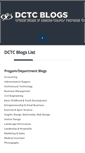 Mobile Screenshot of blogs.dctc.edu
