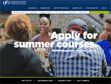 Tablet Screenshot of dctc.edu